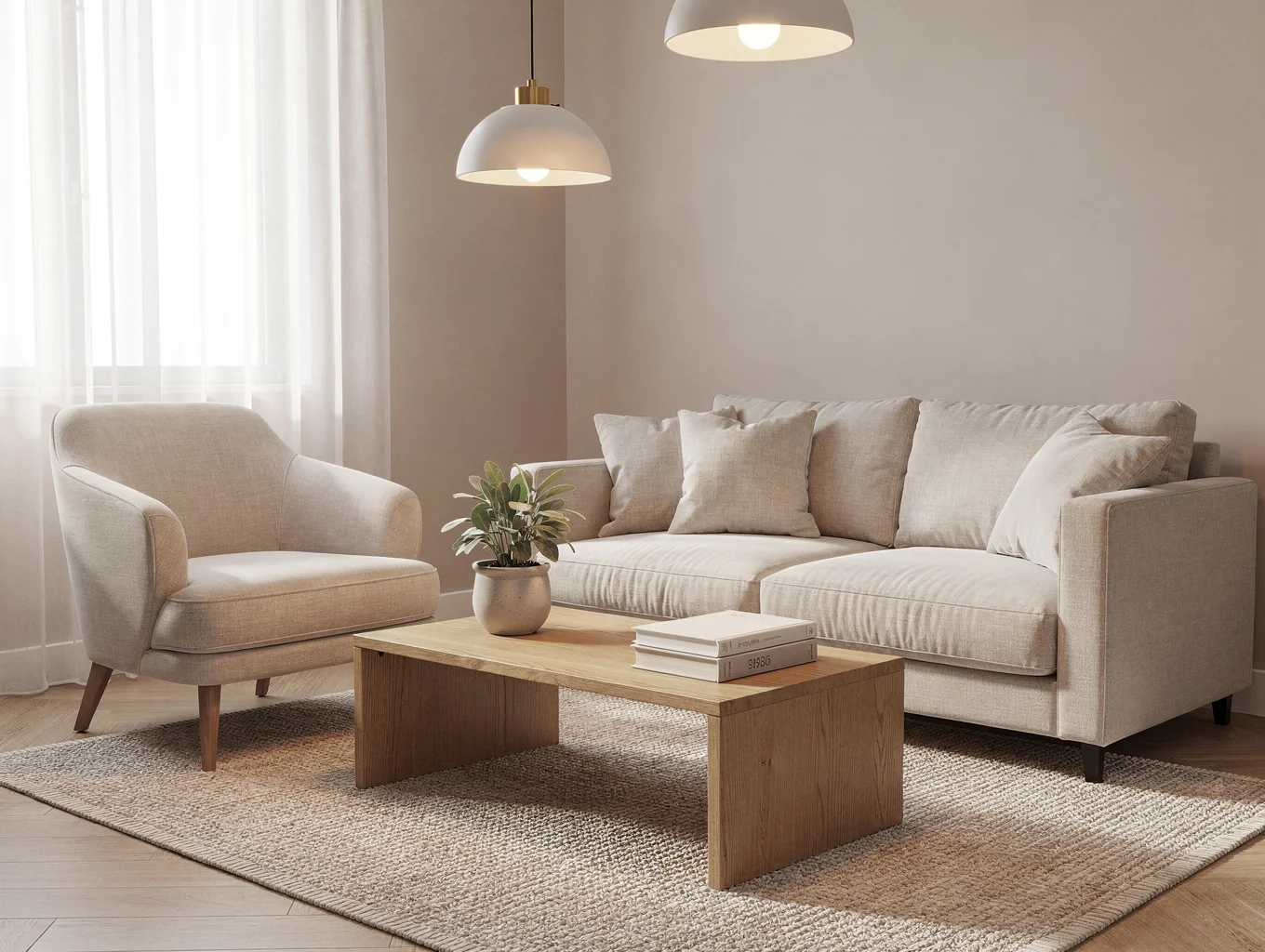 Calm and confidential therapy office space